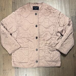 All Saints Women's Torrin Blush Quilted Utility Jacket